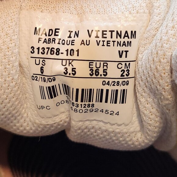 Nike Women's Size 6 Musique White Pink Training Cheer/Dance Sneaker 313768-101 - Picture 7 of 9